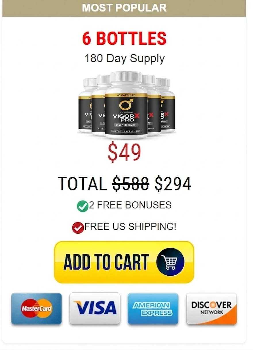 Vigorxpro - 6 Bottle